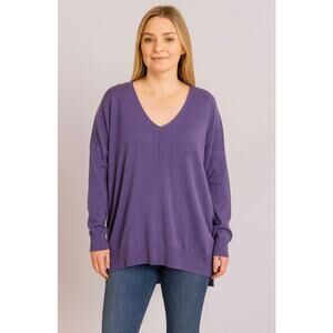 Dreamer by Debut Women V-neck Sweater Small/Medium